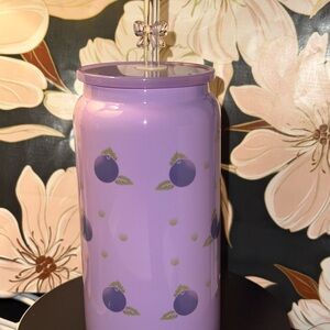 Plum Pudding Cartoon Character Tumbler